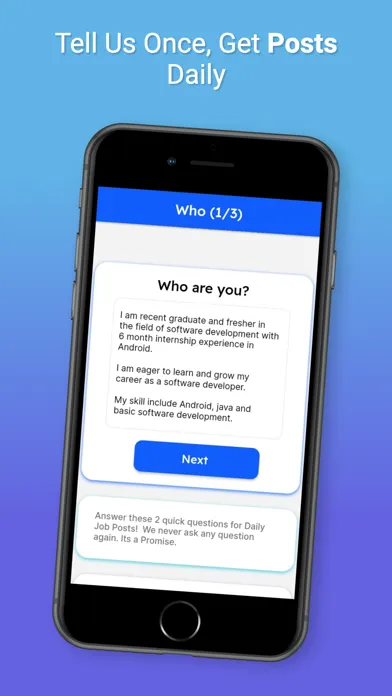 Capturas de pantalla de LinkBuddy: Get Job Today!