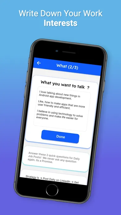 Capturas de pantalla de LinkBuddy: Get Job Today!