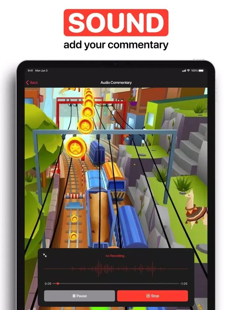 Capturas de pantalla de Screen Recorder with FaceCam iPad 