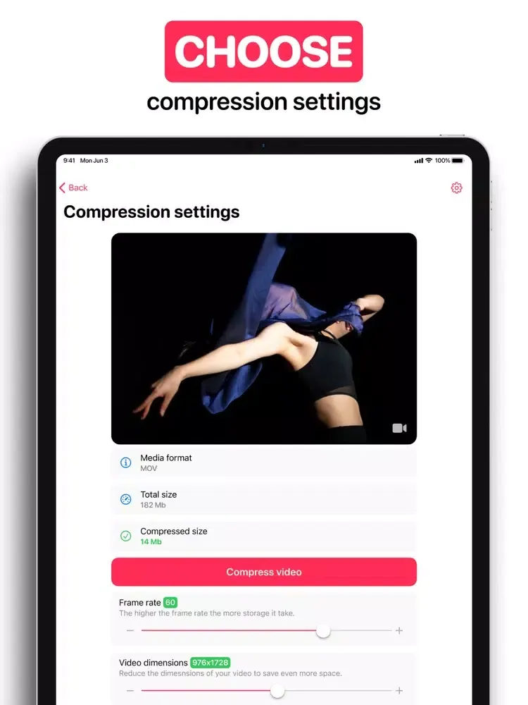 Скриншоты Video Compress & Image Resize iPad 