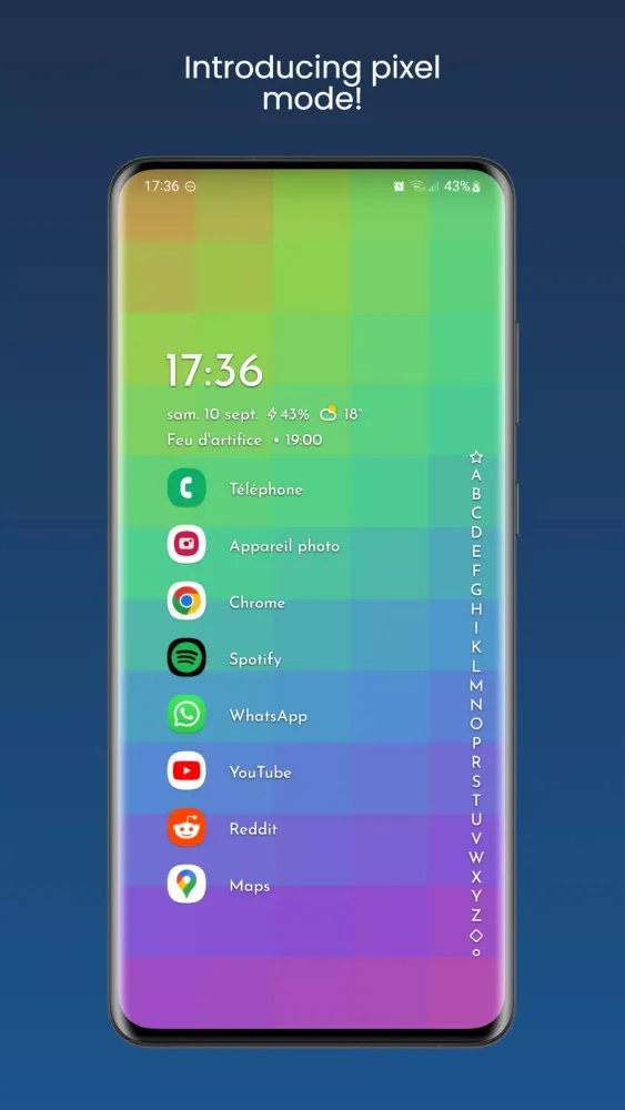 Rainbow colors live wallpaper應用截圖