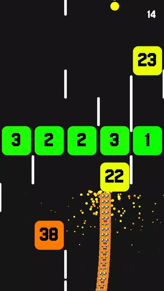 Ảnh chụp màn hình của Snake Block Breaker