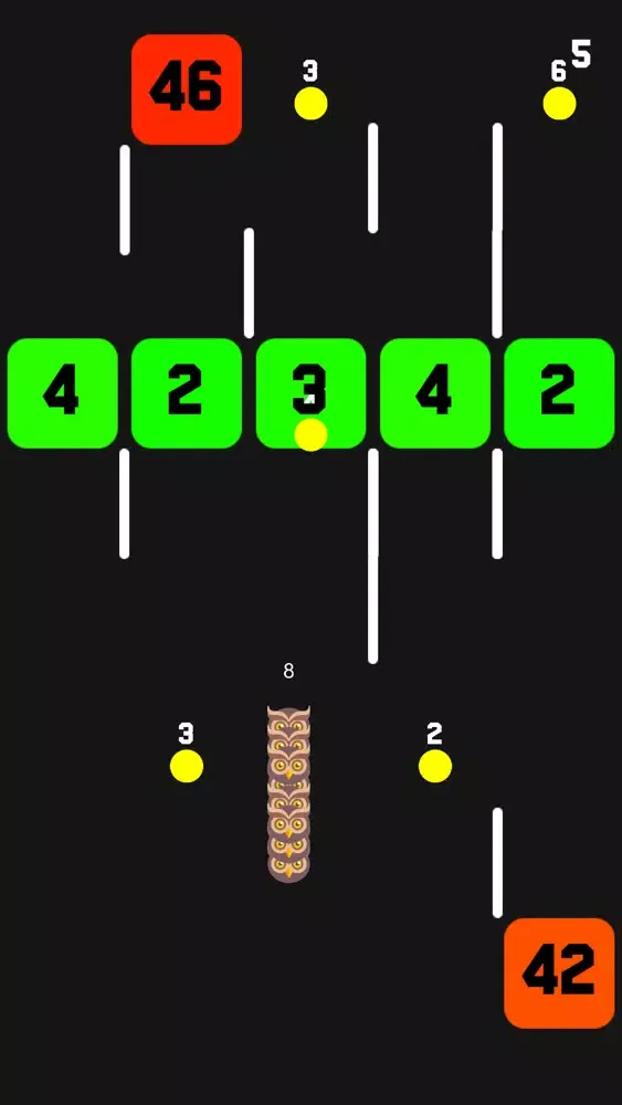 Ảnh chụp màn hình của Snake Block Breaker
