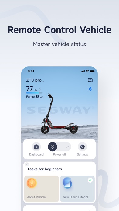 Captures d'écran de Segway-Ninebot