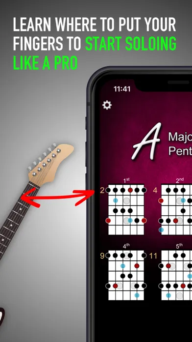 Guitar Jam Tracks: Scale Buddy Screenshots