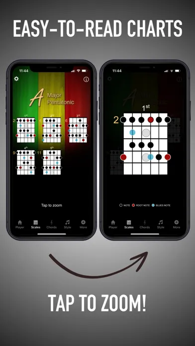 Guitar Jam Tracks: Scale Buddy Screenshots
