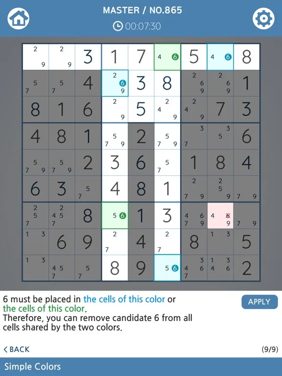 Sudoku - Evolve Your Brain iPad  স্ক্রিনশট
