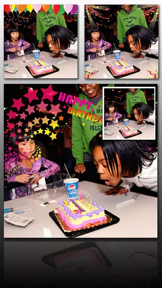 Birthday Frame Greetings سکرین شاٹس