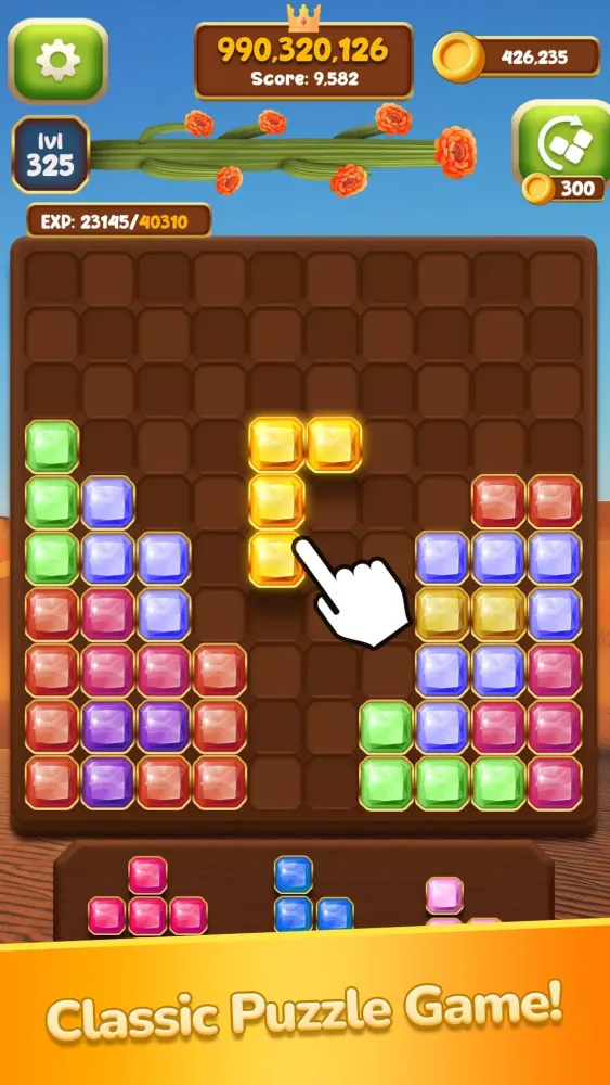 Diamond Treasure Puzzle Screenshots