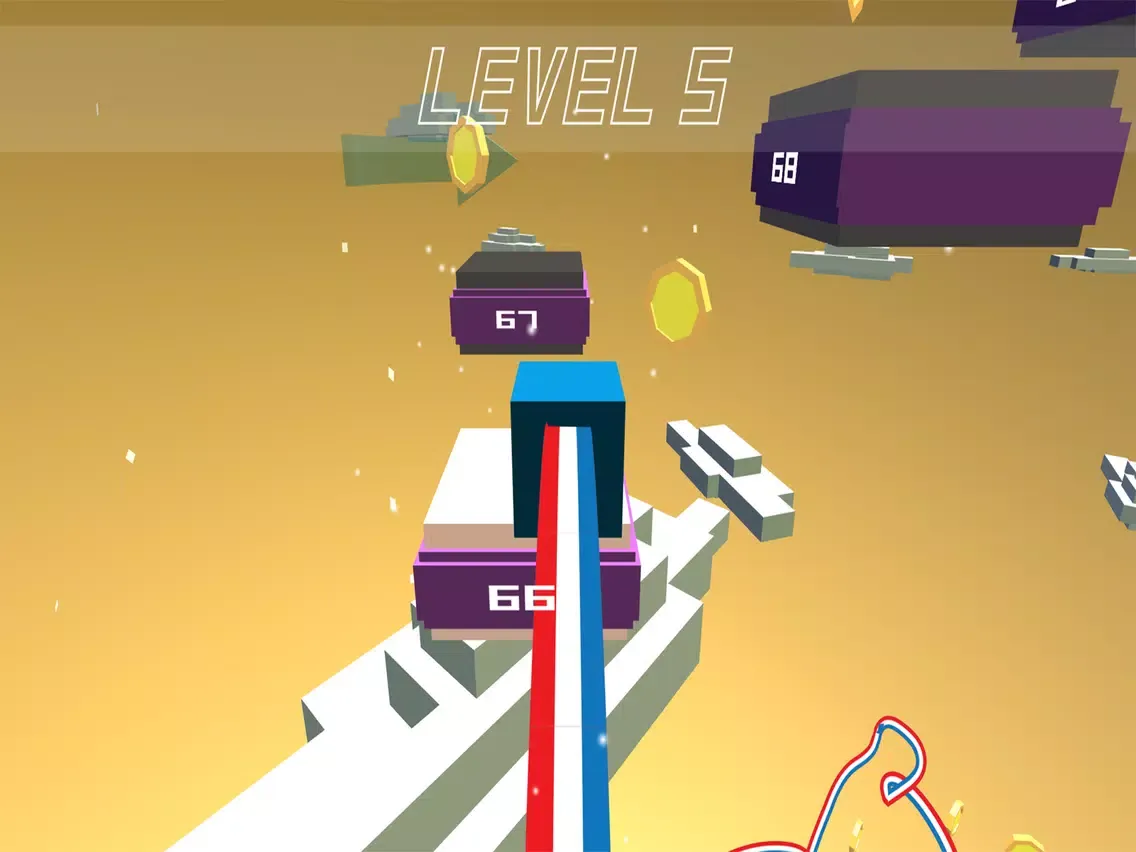 Captures d'écran de Ribbon Jump iPad 