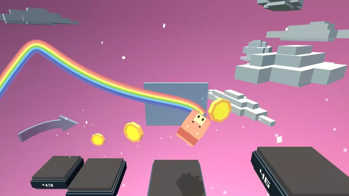 Captures d'écran de Ribbon Jump