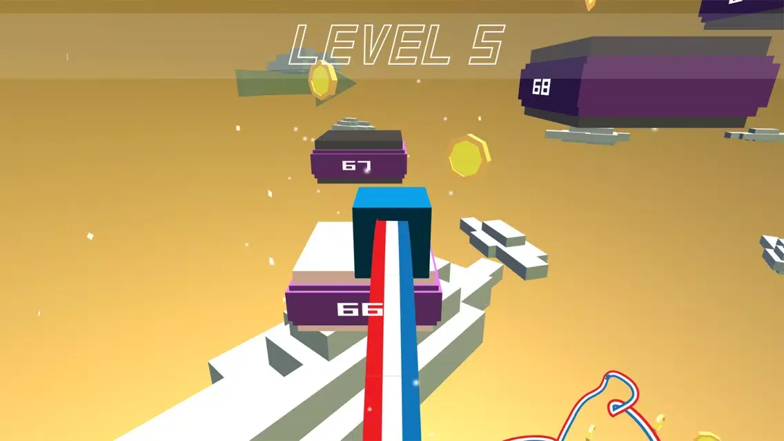 Captures d'écran de Ribbon Jump
