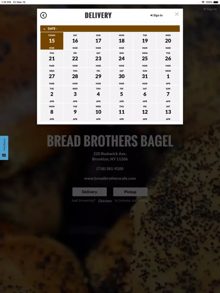 Bread Brother's Cafe iPad  スクリーンショット