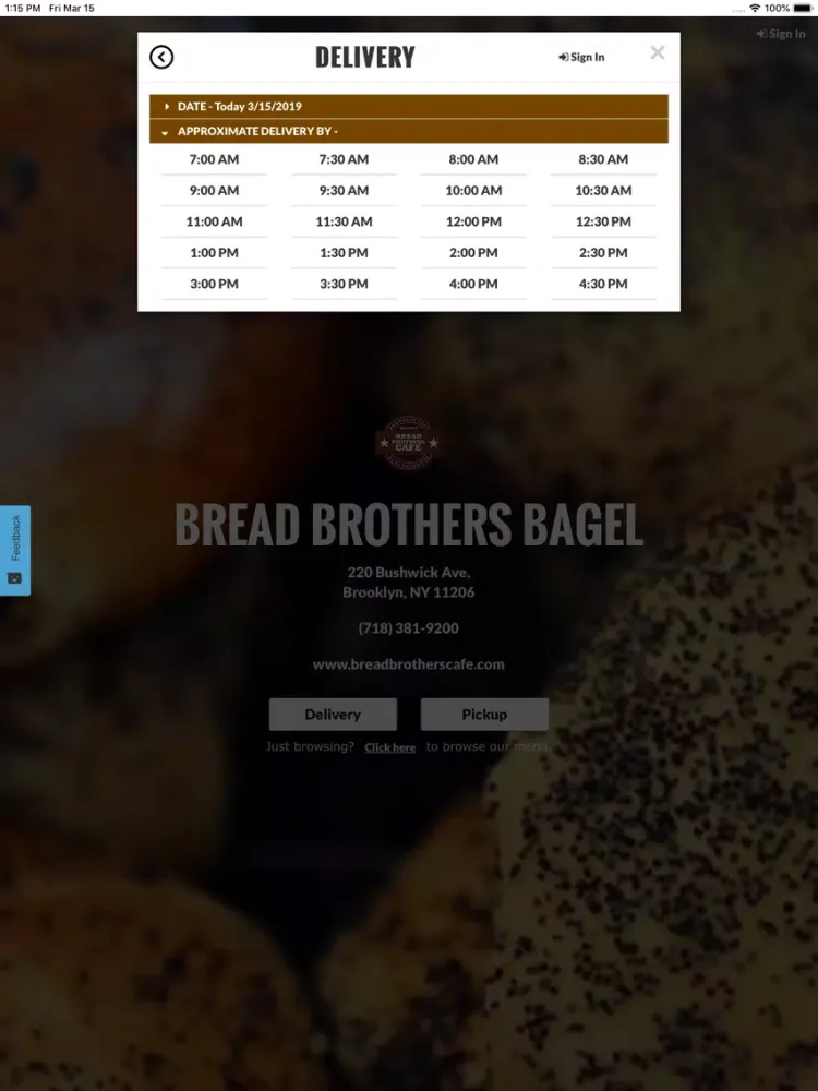 Bread Brother's Cafe iPad  スクリーンショット