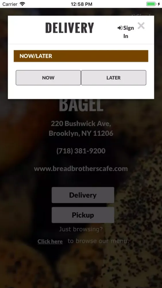 Bread Brother's Cafe スクリーンショット
