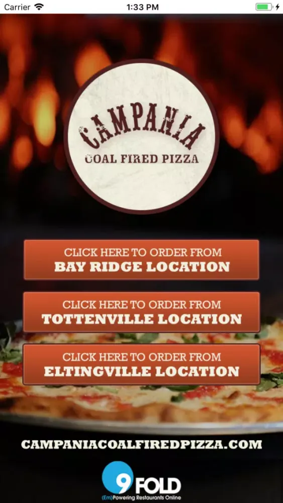Campania Pizza Screenshots
