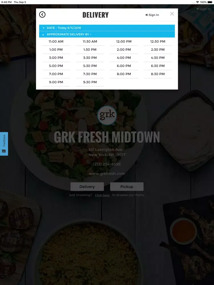 Capturas de pantalla de GRK Fresh iPad 