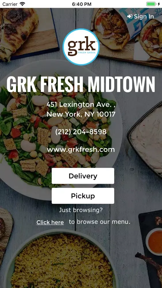 Capturas de pantalla de GRK Fresh