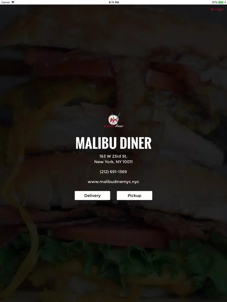 Malibu Diner iPad  Screenshots