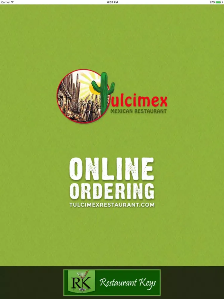 Tulcimex Restaurant iPad  Screenshots