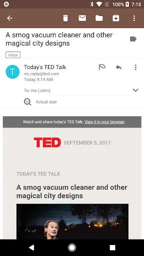 Nine - Email & Calendar Screenshots
