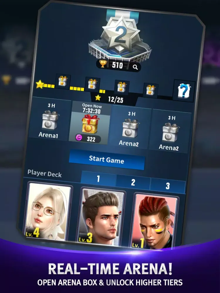 Zrzuty ekranu Tennis Slam: Global Duel Arena iPad 