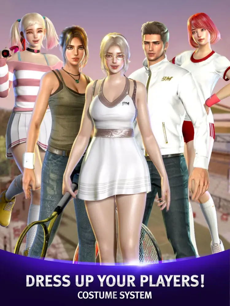 Zrzuty ekranu Tennis Slam: Global Duel Arena iPad 