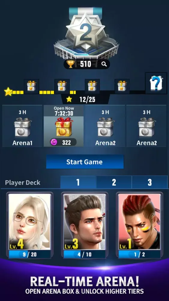 Zrzuty ekranu Tennis Slam: Global Duel Arena