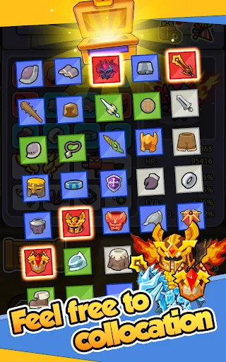 Capturas de tela do Chest Knight