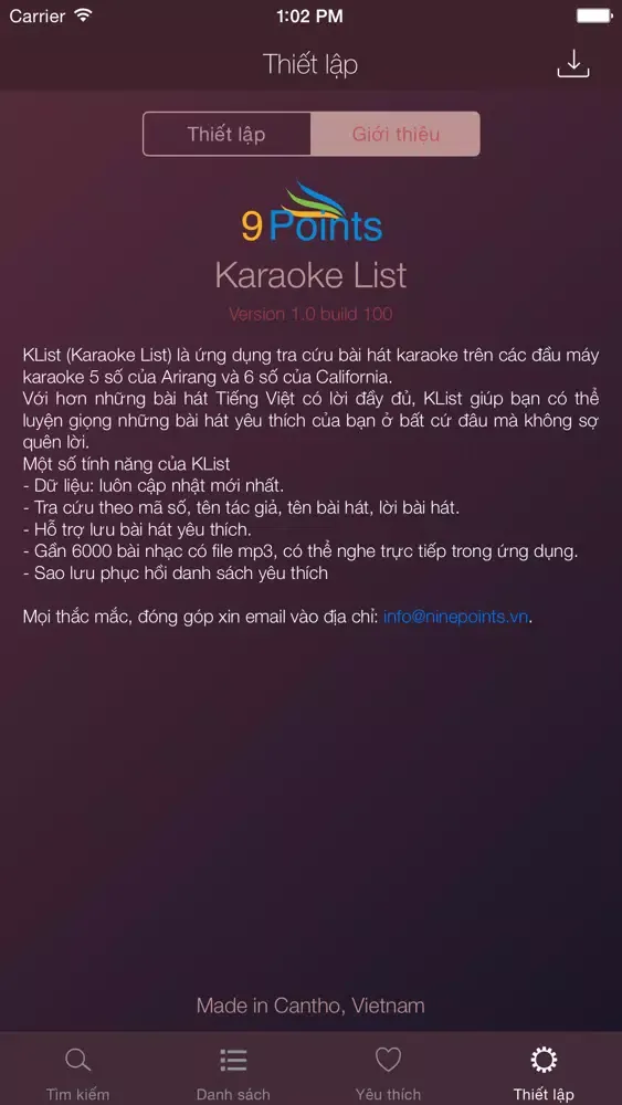 KList سکرین شاٹس