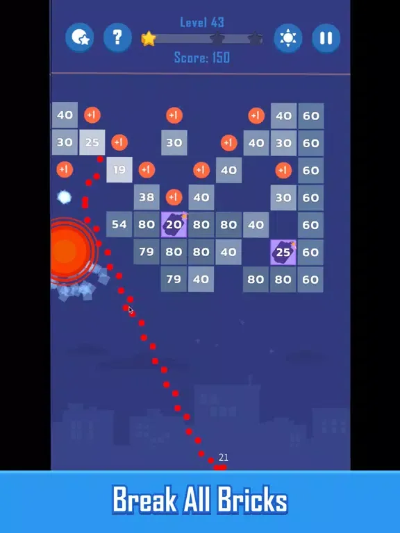 Скриншоты Brick Breaker:Shoot the Ball iPad 