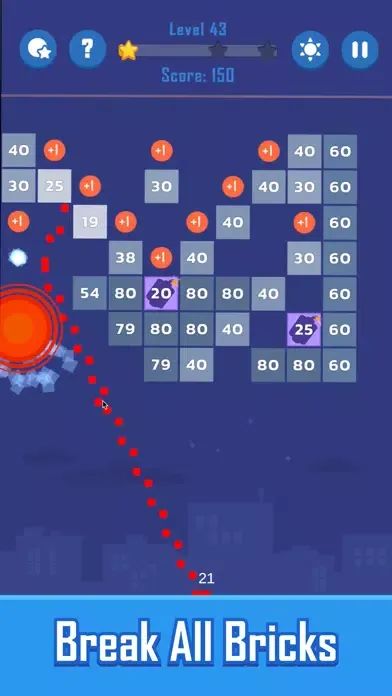 Скриншоты Brick Breaker:Shoot the Ball