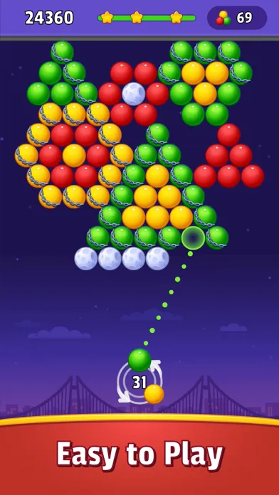 Bubble Party! Shooter Puzzle سکرین شاٹس
