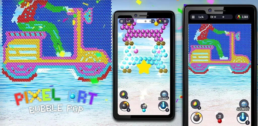 Bubble Pop - Pixel Art Blast Screenshots