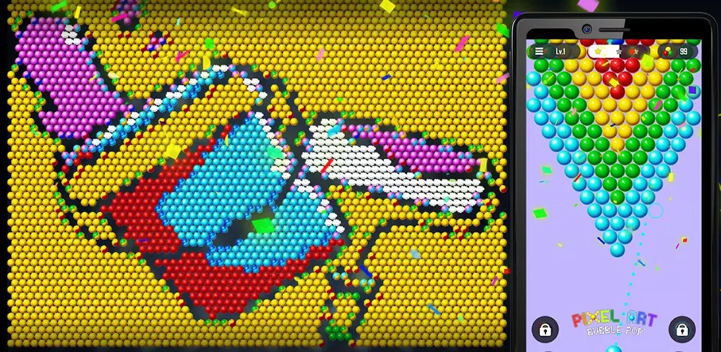 Bubble Pop - Pixel Art Blast Screenshots