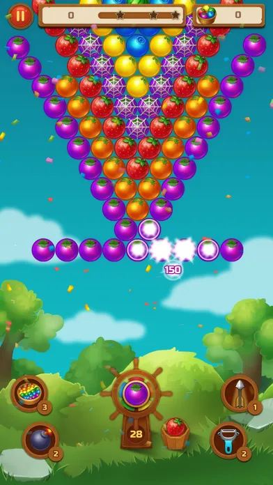 Bubble Shooter Fruits BlastPop سکرین شاٹس