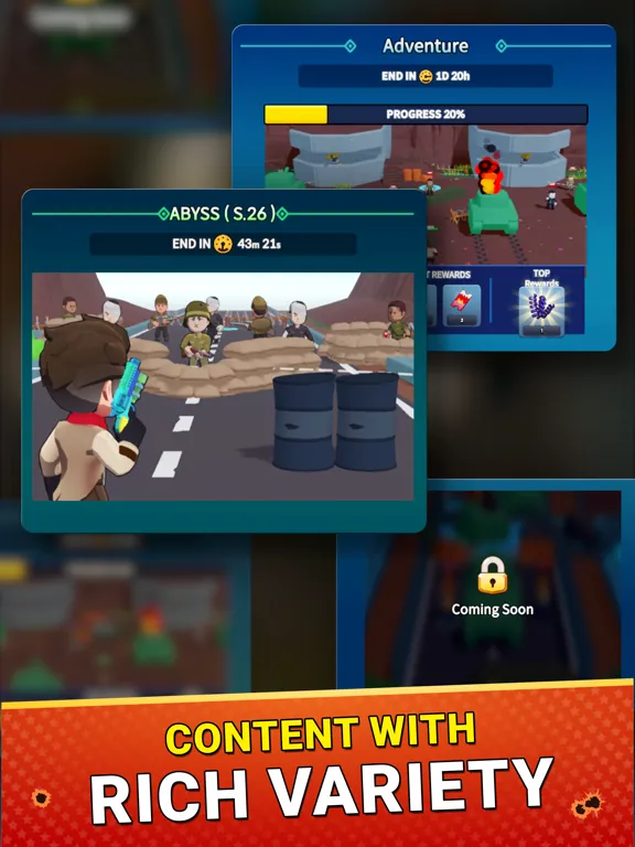Gun Shot Rumble iPad  Screenshots