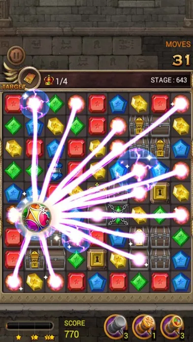 Capturas de pantalla de Jewels Temple Quest - Match 3