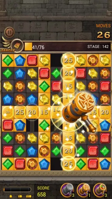 Capturas de pantalla de Jewels Temple Quest - Match 3
