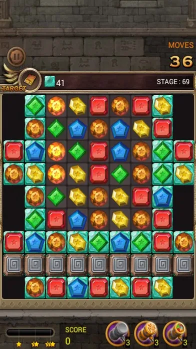 Capturas de pantalla de Jewels Temple Quest - Match 3