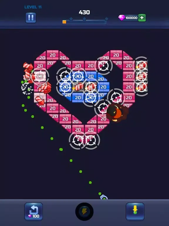 Capturas de pantalla de Smash Brick Breaker Mania iPad 