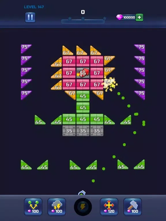 Capturas de pantalla de Smash Brick Breaker Mania iPad 