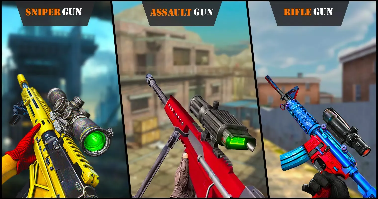 Swat FPS Fire Gun Shooter 3D Screenshots