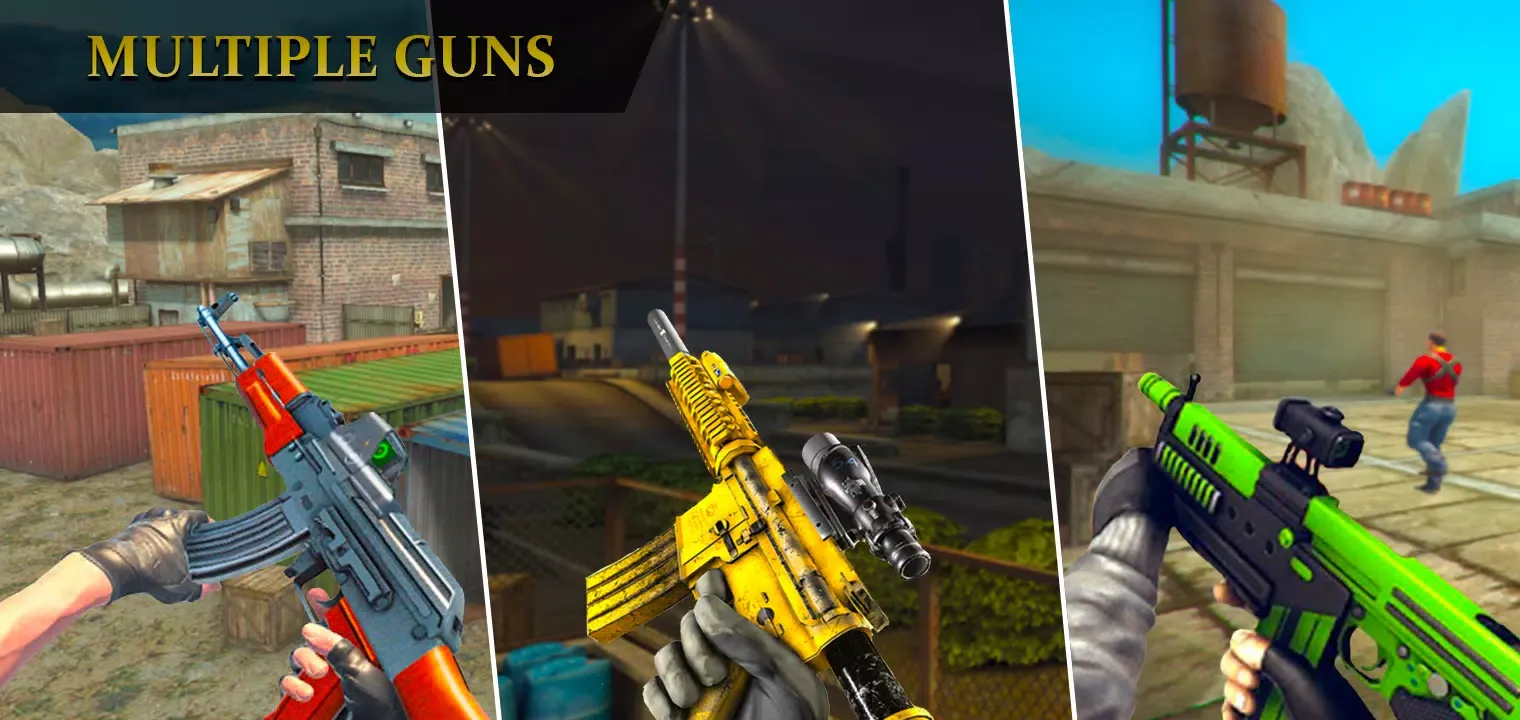 Gun Shooing Games Strike Screenshots