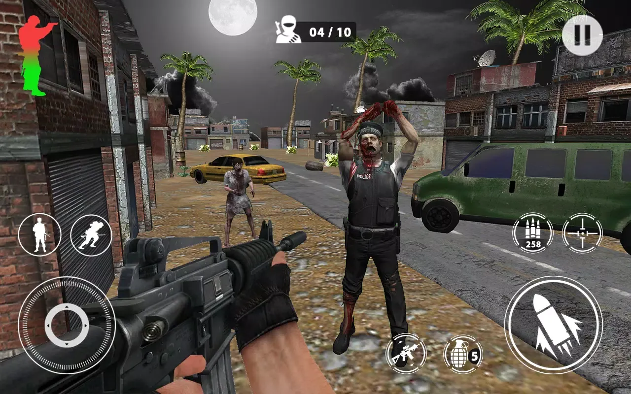 Zombie Hunter Dead Target 3D 스크린샷