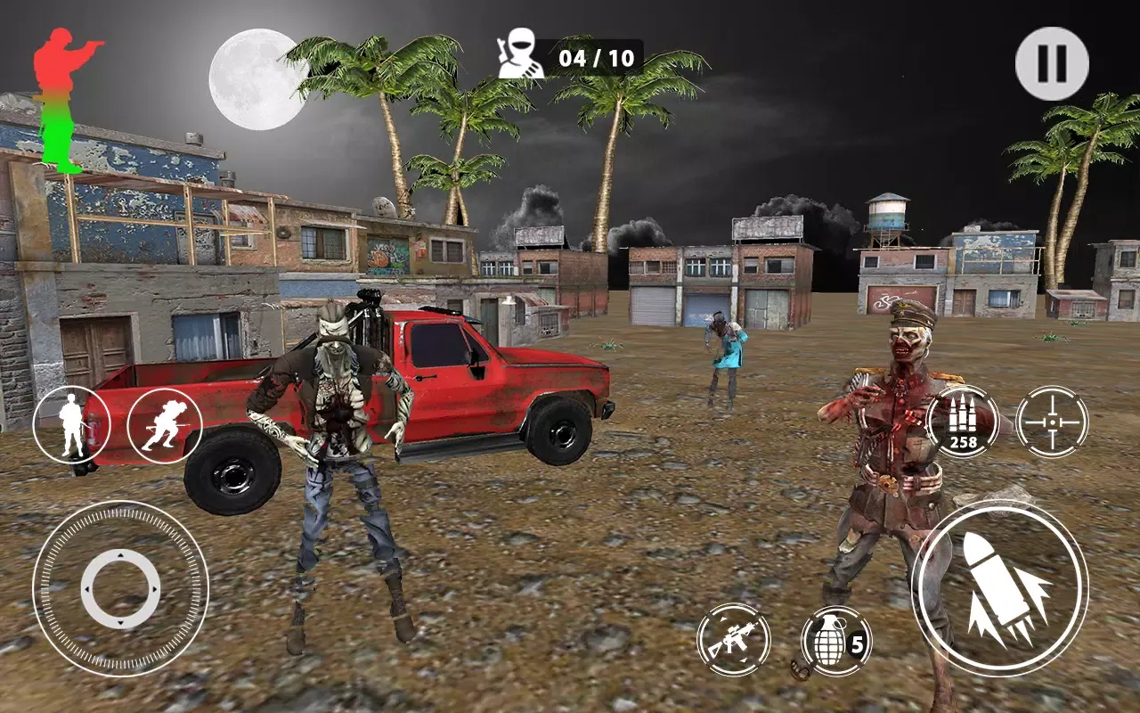 Zombie Hunter Dead Target 3D 스크린샷