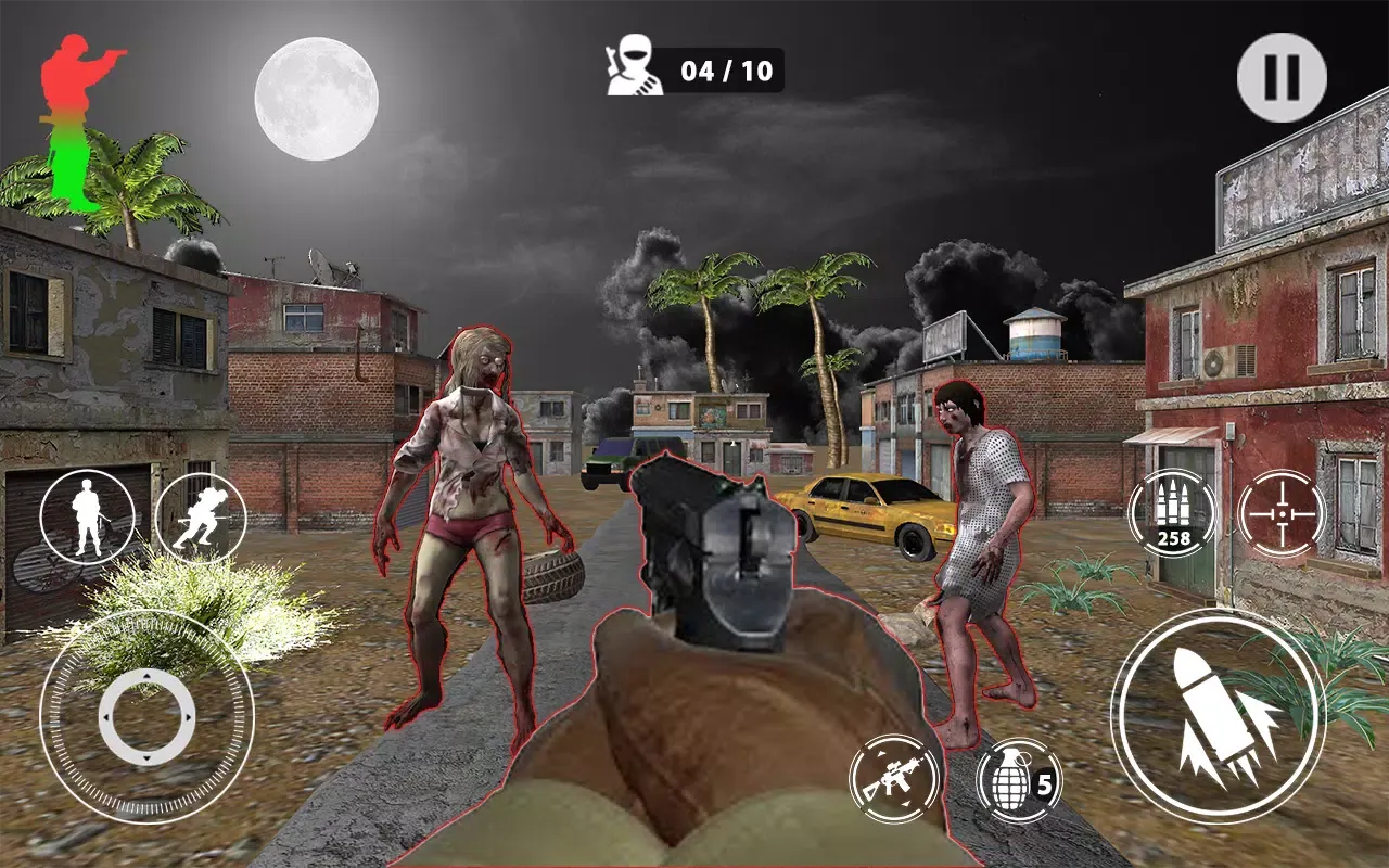 Zombie Hunter Dead Target 3D 스크린샷