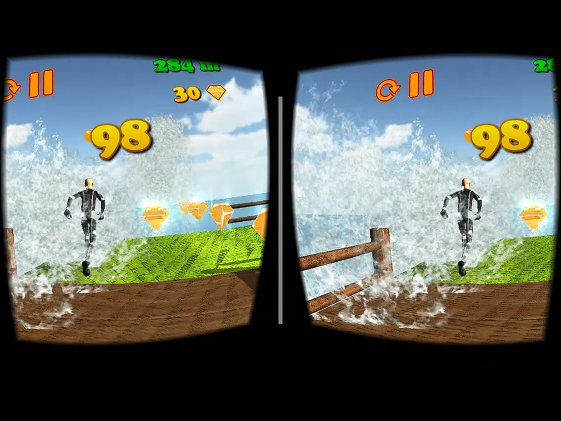 تصاویر Runner VR for Google Cardboard iPad 
