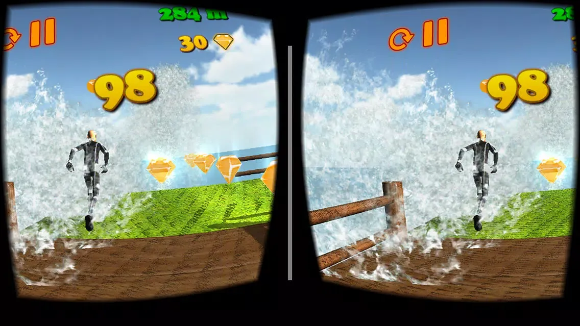 تصاویر Runner VR for Google Cardboard