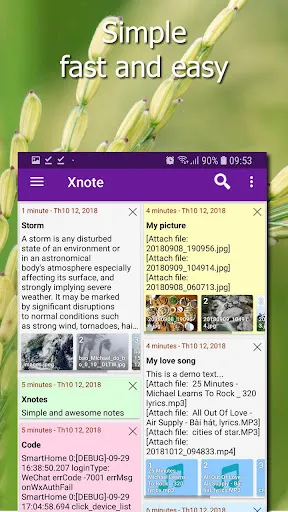 Notes - notepad, sticky notes Screenshots
